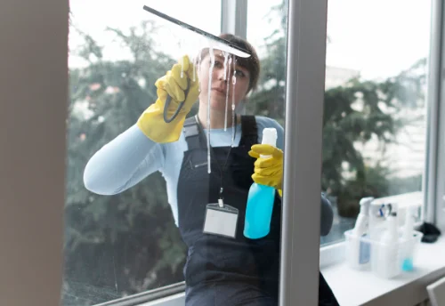 Nettoyage de vitres intérieures et extérieures à Moye